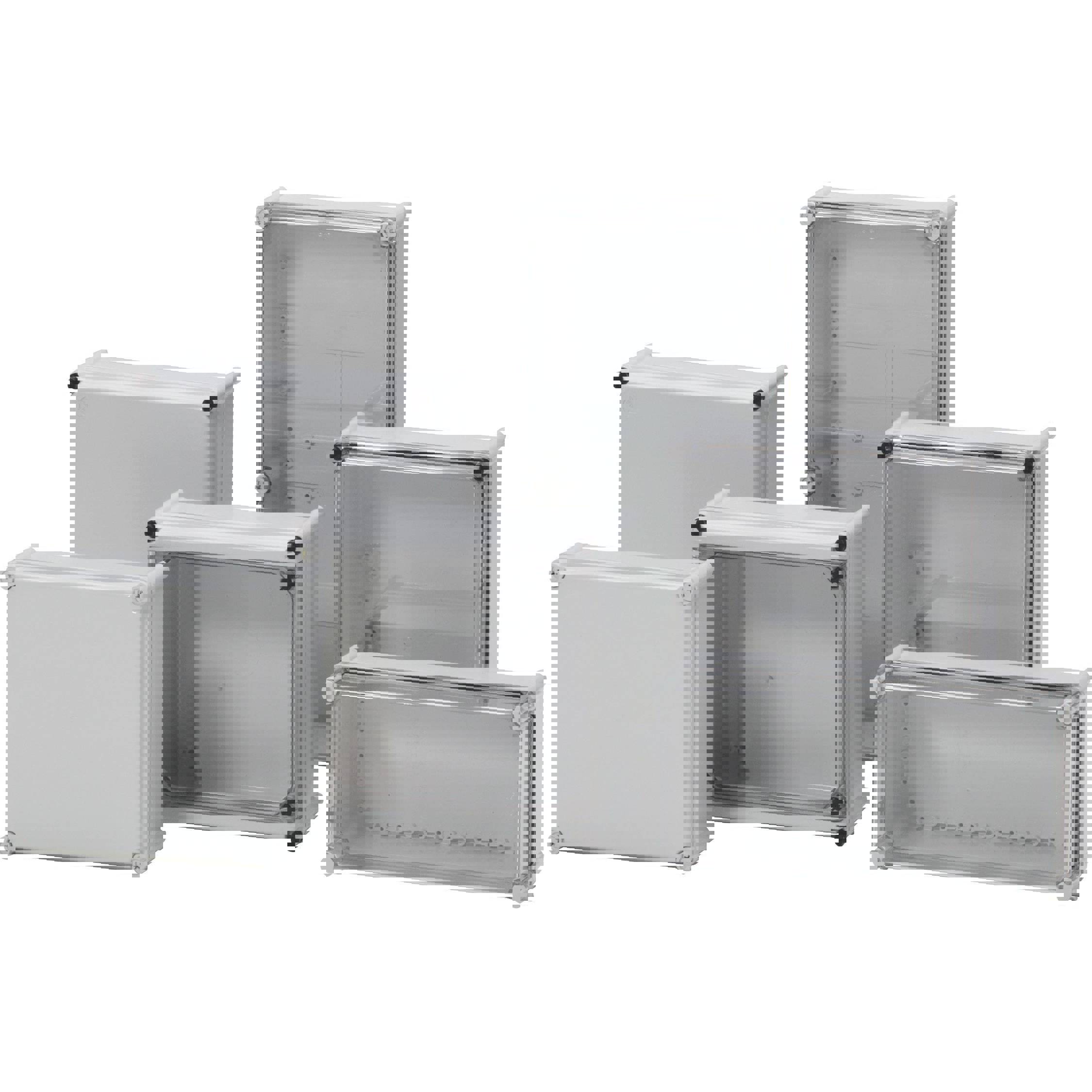 PC 3828 13 G 5330363 Installations-Gehäuse Polycarbonat Polyamid IP66/IP67 Lichtgrau (RAL 7035) - Fibox