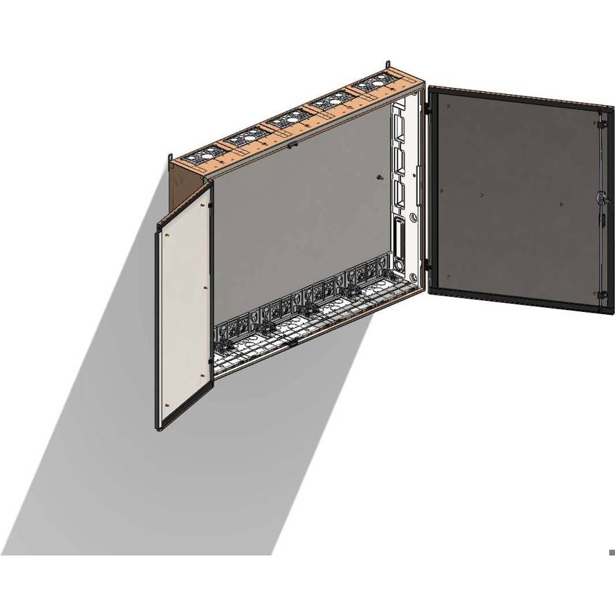 Wandgehäuse SE56 geerdet IP54 1St. - ABN