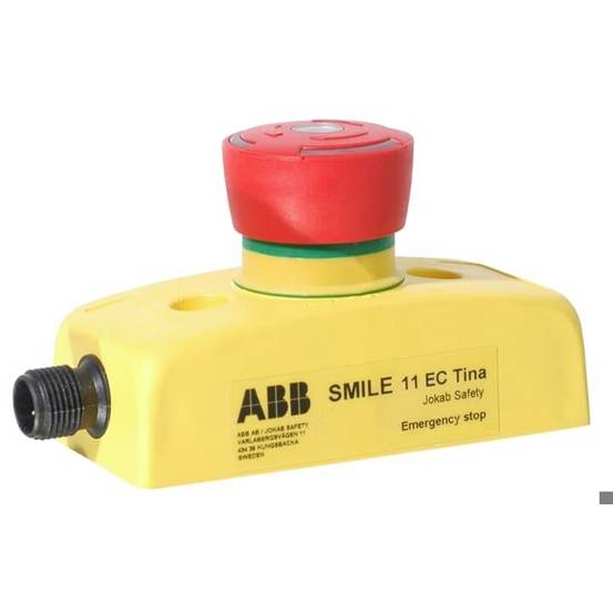 ABB SMILE 11 EC TINA Not-Aus/Not-Halt-Taster Oberflächenmontage ABB