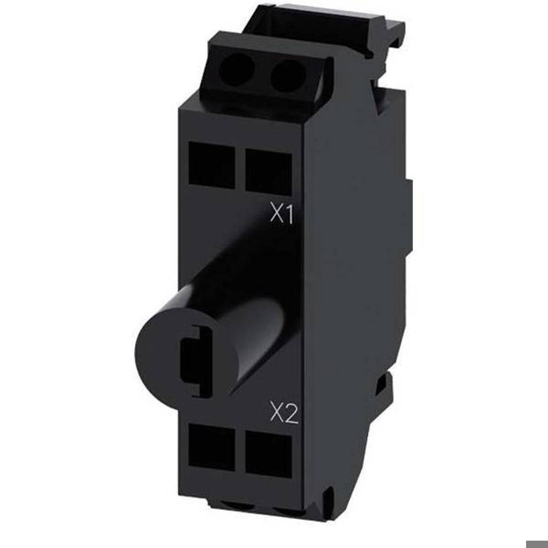 3SU1401-2BC20-3AA0 LED-Modul Rot 110V Federzuganschluss Bodenbefestigung - Siemens