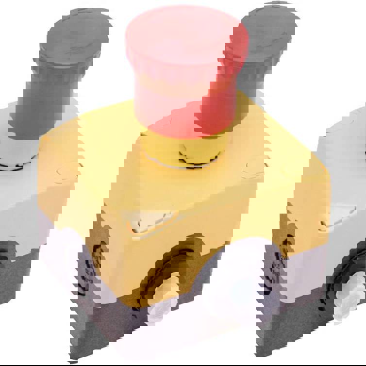 Not-Aus-Schalter ES AC31027 Drehentriegelung Pfeilmarkierung IP67 -40°C bis +80°C Pizzato Elettrica