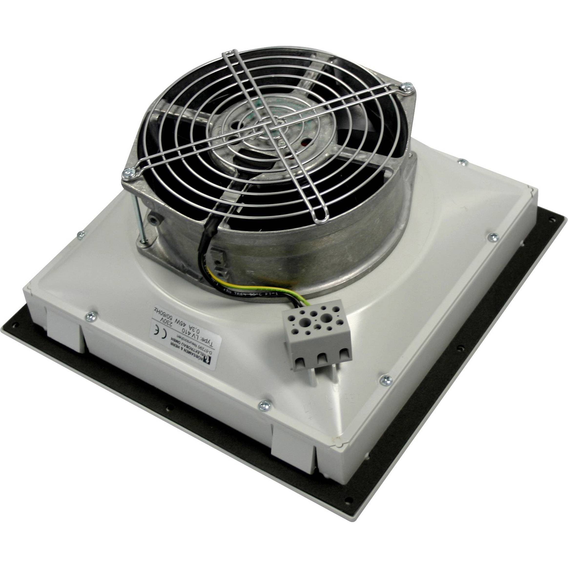 LV 410 230V AC Filterlüfter mit 250m³/h Luftdurchsatz, IP54 Schutzart (B x H x T) 250 x 250 x 126 mm 1St. - Elmeko