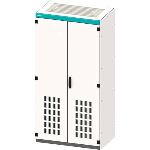 Siemens 8MF1895-3VS4 Schaltschrank mit Montageplatte, Stahl, 900x1800x500mm, grau