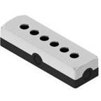 Pizzato Elettrica ES36000 Leergehäuse Technopolymer 6 Einbaustellen IP67/IP69K -40°C bis +80°C (L x B x H) 252 x 80 x 56 mm 5St. Schwarz | Grau