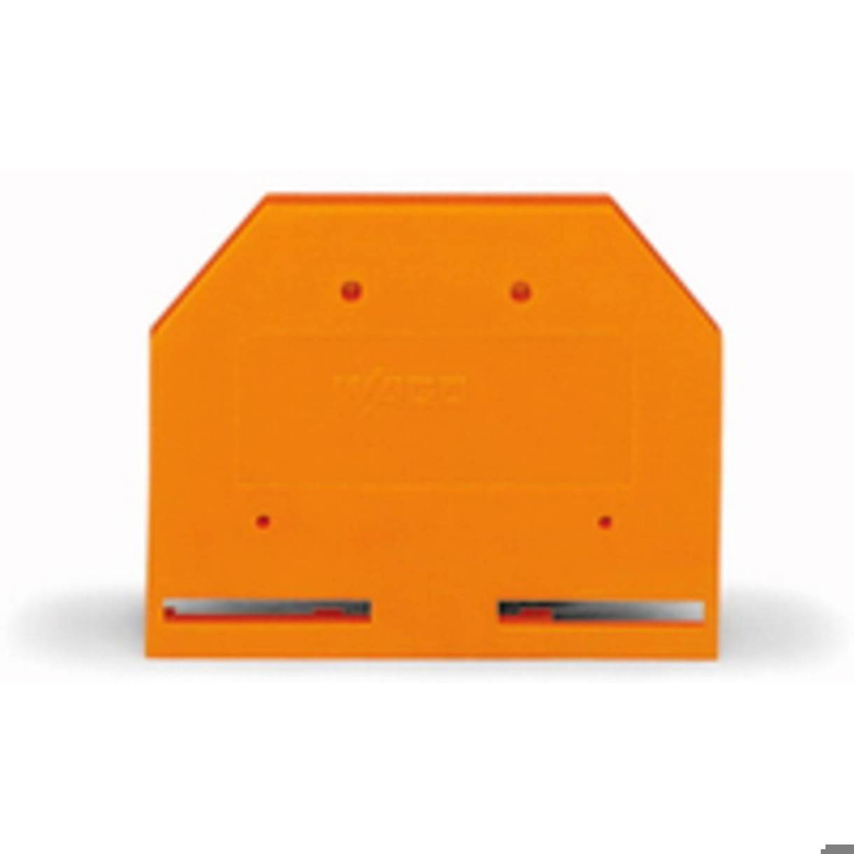 O Abschlussplatte u. Zwischenplatte WAGO 282-301 grau 1St.