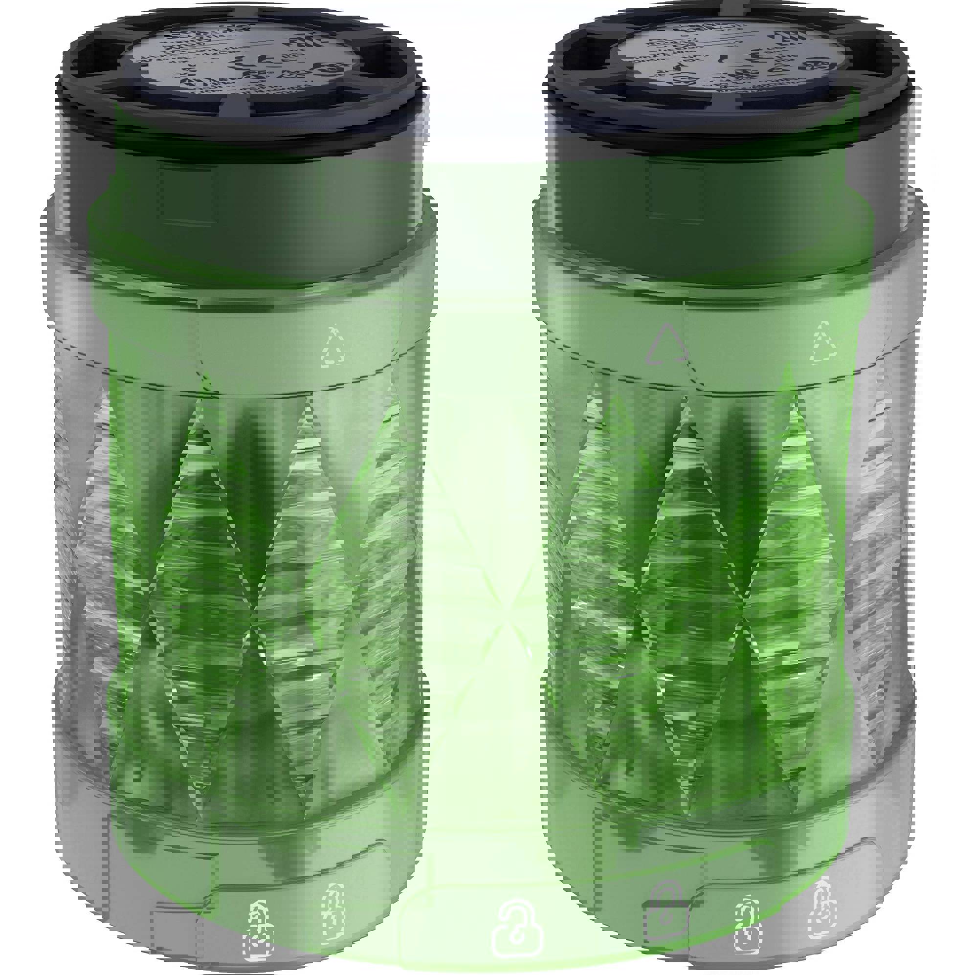 Dauerlichtelement XVUC23 24 V DC/AC mit IP65 Schutzart und Temperaturbereich -25°C bis +50°C, Grün, Schneider Electric