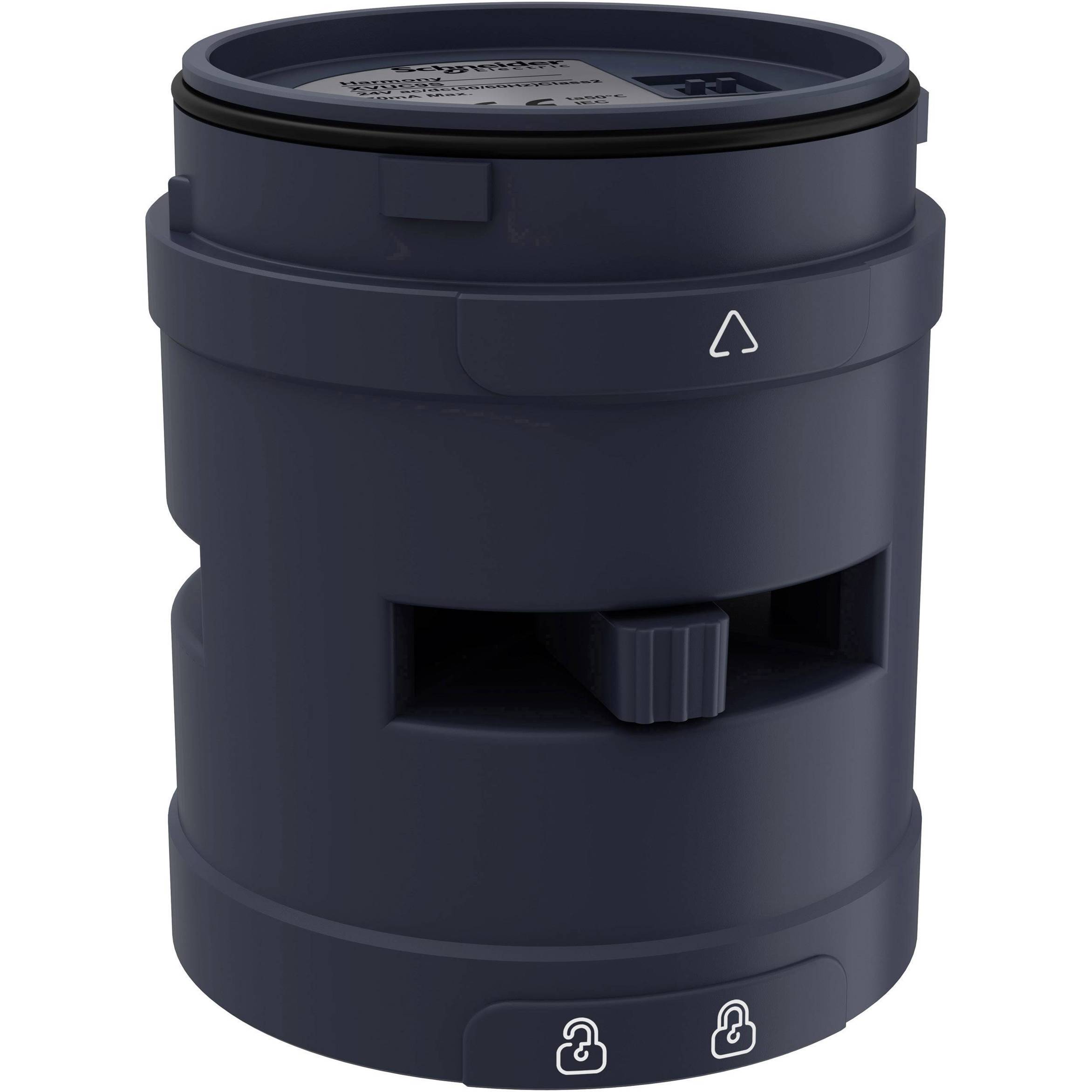 Akustikelement XVUC9S Modell Schneider Electric - Geräuschlose Schutzvorrichtung, Schwarz, 24 V DC/AC, 1 St., IP54, Ø 60mm