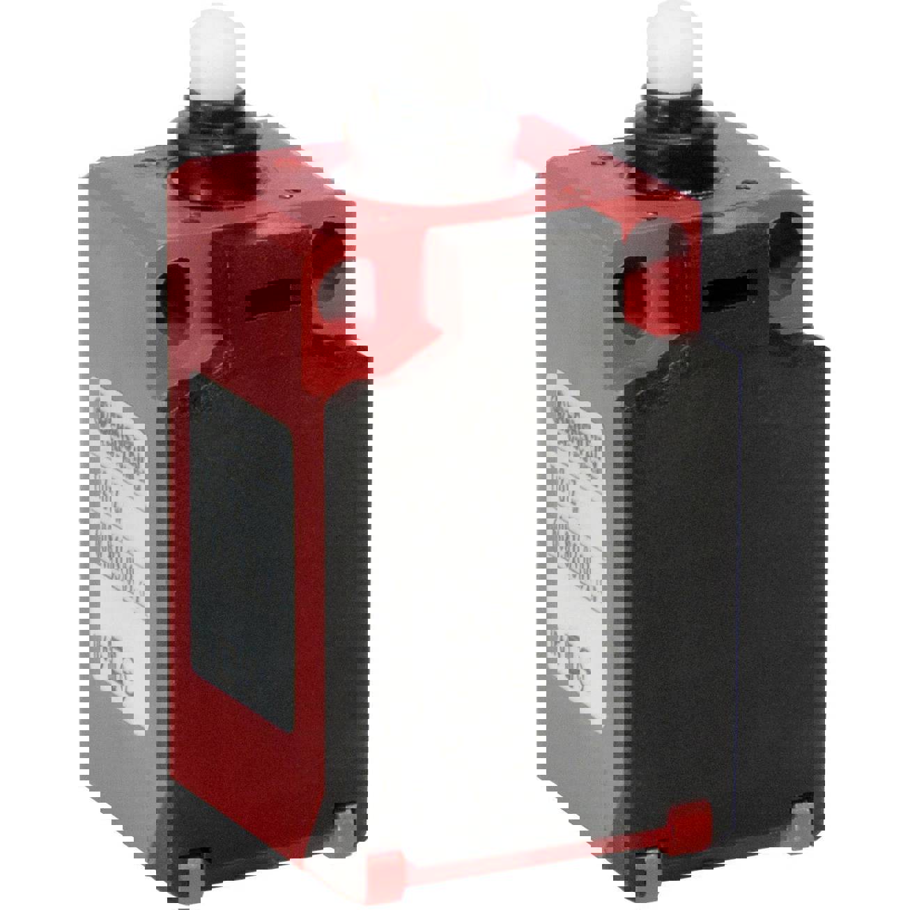 Endschalter TI2-SU1Z W mit Stößel und Sprungschaltglied, 1 Schließer 1 Öffner, Schraubanschluss, Kunststoff, IP65 Schutzart, 45mm Höhe - Bernstein