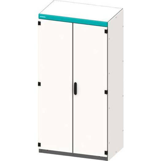 8MF1896-3BS4 Schaltschrank Modell 1800x900x600 Stahl pulverbeschichtet 2 Türen mit Montageplatte IK09 Siemens