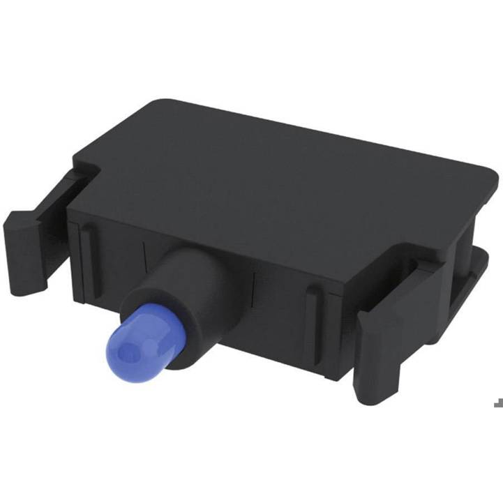 E2LP1A6V1 LED-Element tastend Blau IP20 Schraubenmontage Pizzato Elettrica