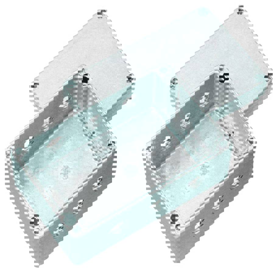 Installations-Gehäuse Aluminium Natur KLIPPON K21 3M16AB CSS Modell 8000004152 Weidmüller