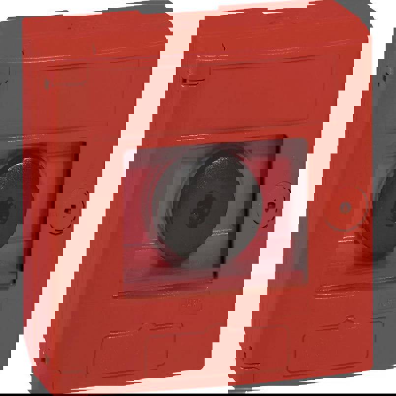 Not-Aus-Drucktaster LG.038011 mit Gehäuse und Zugentriegelung, IP44, 230V/AC, 6A, 1 Schließer 1 Öffner von Legrand