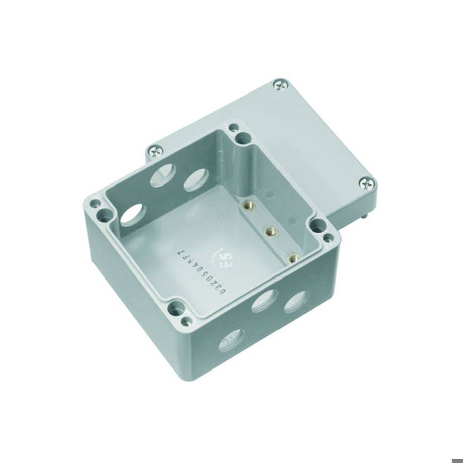 Installations-Gehäuse KLIPPON POK4 3M20AB CSS 8000003448 Polyester Gehäuse (B x H x T) 120 x 91 x 122 mm Weidmüller