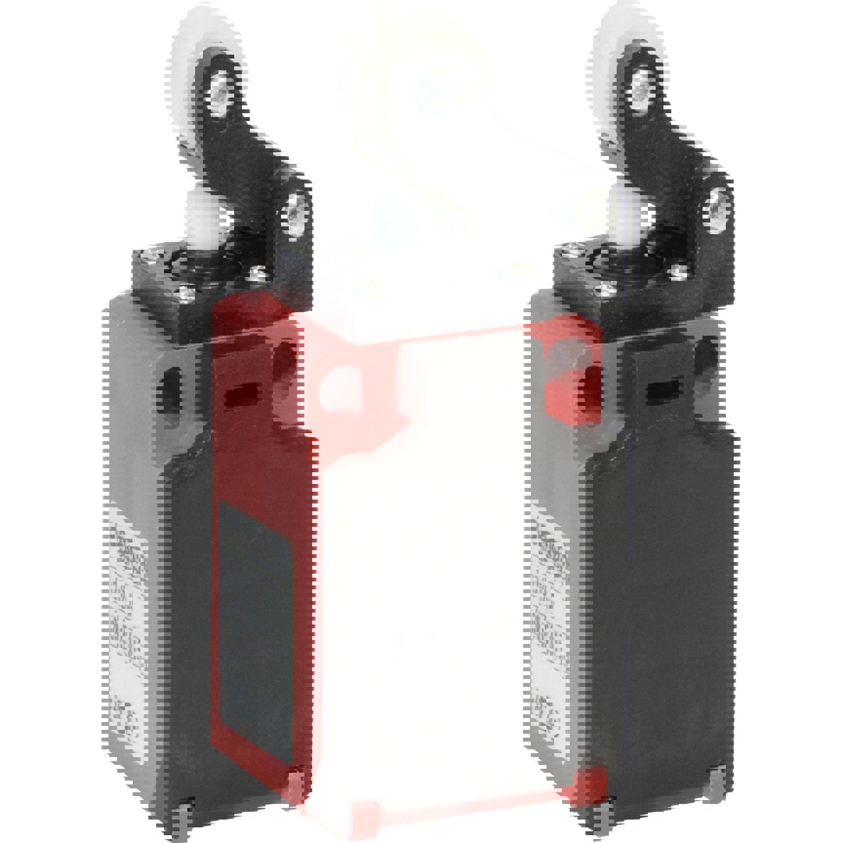 Endschalter TI2-U1Z HW 6088121015 mit Rollenhebel und tastend, Kunststoff IP65 Gehäuse, 240V/AC, 10A, Schraubanschluss, Bernstein