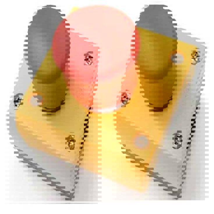 M22-PV/KC02/IY Not-Aus-Schalter Schraubbefestigung Pilzform 38mm 22mm Ø Gelb, Rot Zugentriegelung Kunststoff - Eaton