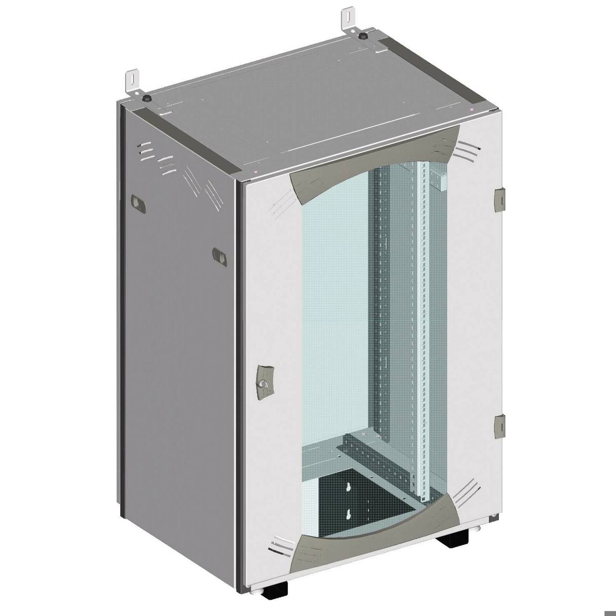 Actassi Bausatz NSYCFRS zur Wandmontage aus Stahl 130x620mm Schneider Electric