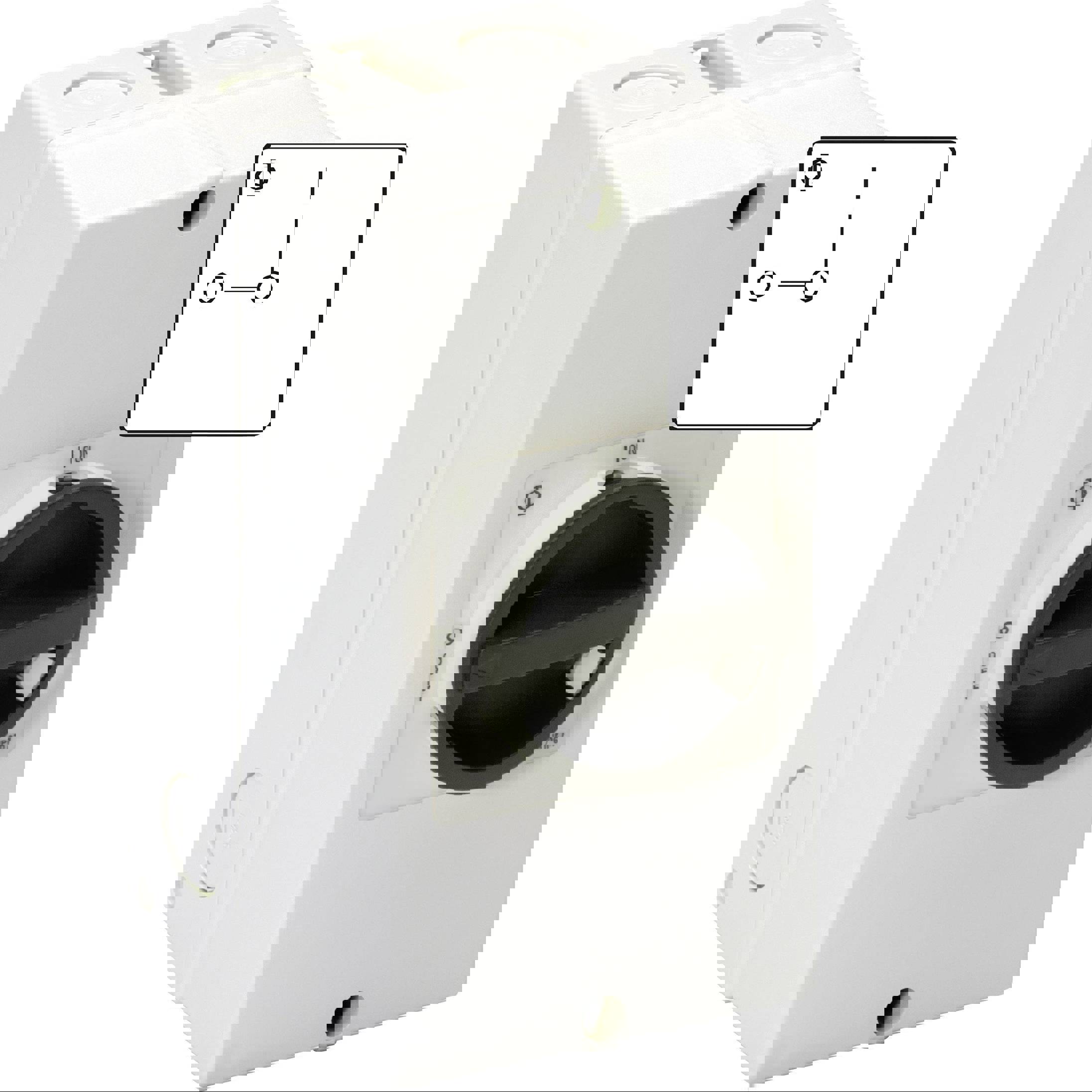 KG64B.T106/40.KL71V Reparaturschalter Drehschalter mit Vorhängeschlossabsperrung IP66/IP67 63 A, Schwarz - Kraus & Naimer