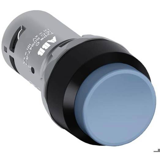 CP3-10L-10 Drucktaster rund hoch mit Kunststoff Frontring Schraubanschluss 22mm – ABB