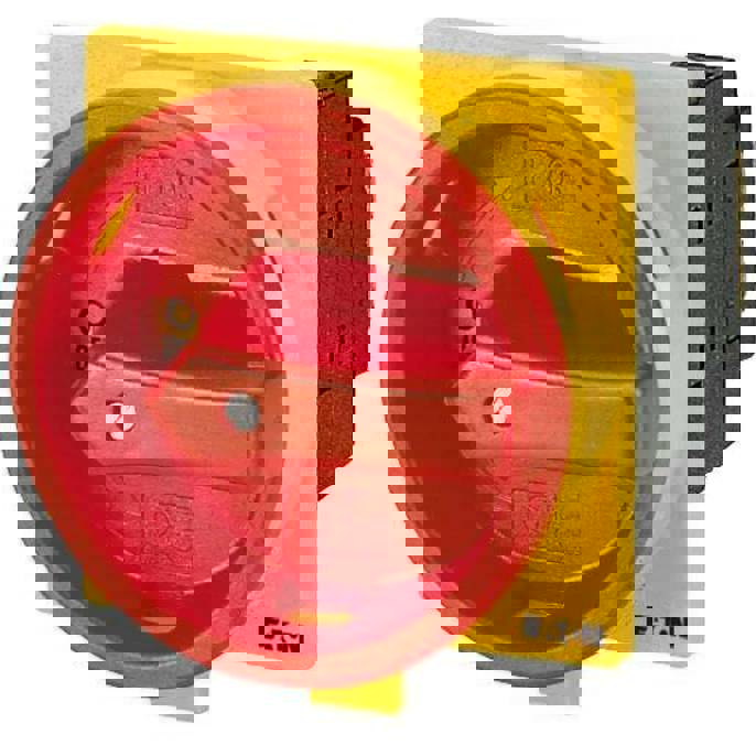 Eaton Nockenschalter T0-2-1/EA/SVB absperrbar 20A Not-Aus Drehschalter rot Einbau IP65