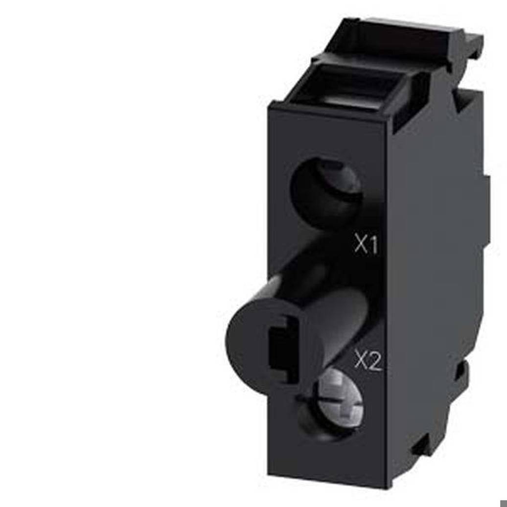 LED-Modul 3SU1401-2BF00-1AA0 Bernstein 230V mit Schraubanschluss, IP40, für Bodenbefestigung - Siemens