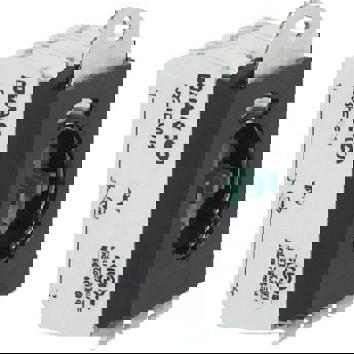 Kontaktelement 333E30 mit Befestigungsadapter 3 Schließer tastend 600 V Frontbefestigung Schrauben Anschluss 10A IP20 nicht beleuchtbar - BACO