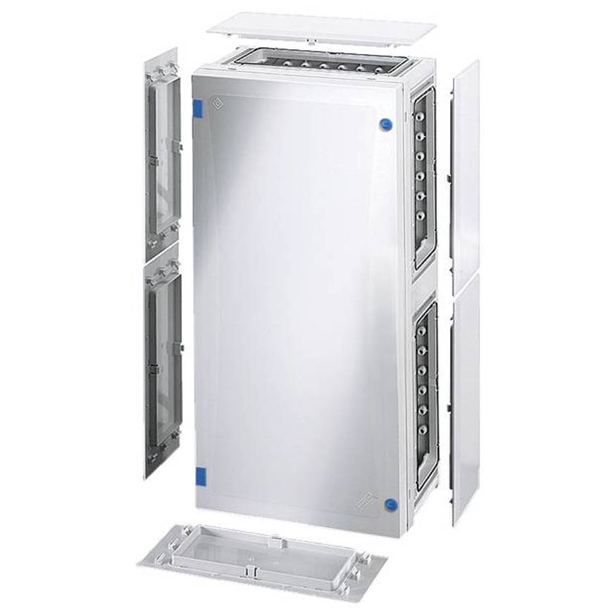 FP 0331 68000228 ENYSTAR-Leergehäuse Gehäuse mit Tür, schlagfest (B x H x T: 276 x 546 x 163 mm) Hensel