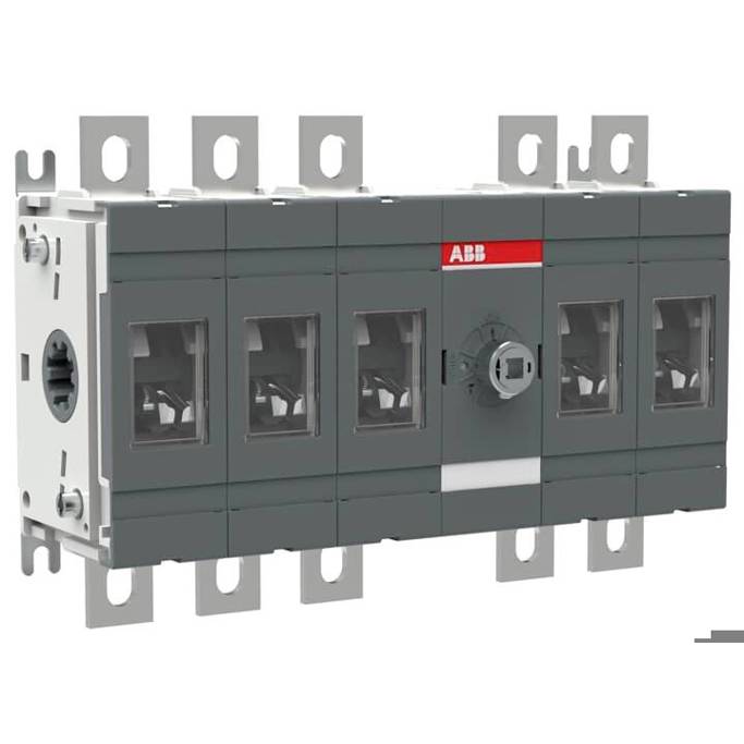 ABB OT250E32 Lasttrennschalter Modell OT250E32-250A-1000V mit Drehgriff und Bolzenanschluss - 5-polig, für Verteilereinbau und Wartungsschalteranwendung