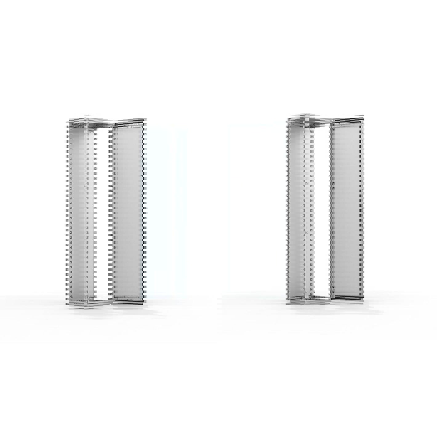 Standschrank MCS20066PER5 Grau 600 x 2000 x 600 mm, IP55, 1 St. nVent HOFFMAN