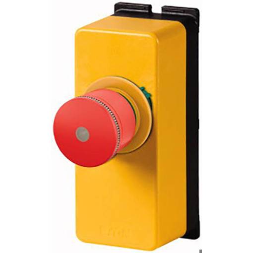 M22-PVL30/FK11/RG/FIY1 Not-Aus-Schalter mit Zugentriegelung und LED Anzeige - 1 Schließer, 1 Öffner - IP66 | IP67 | IP69 - Eaton