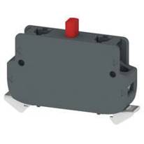 Kontaktelement E2CF02G2V1 tastend, 2 Öffner, 6A, Schraubenanschluss, IP20 - Pizzato Elettrica