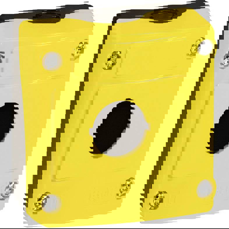 Leergehäuse 22mm Ø mit 1 Einbaustelle, IP66, Typ LBX0100J, Modell BACO