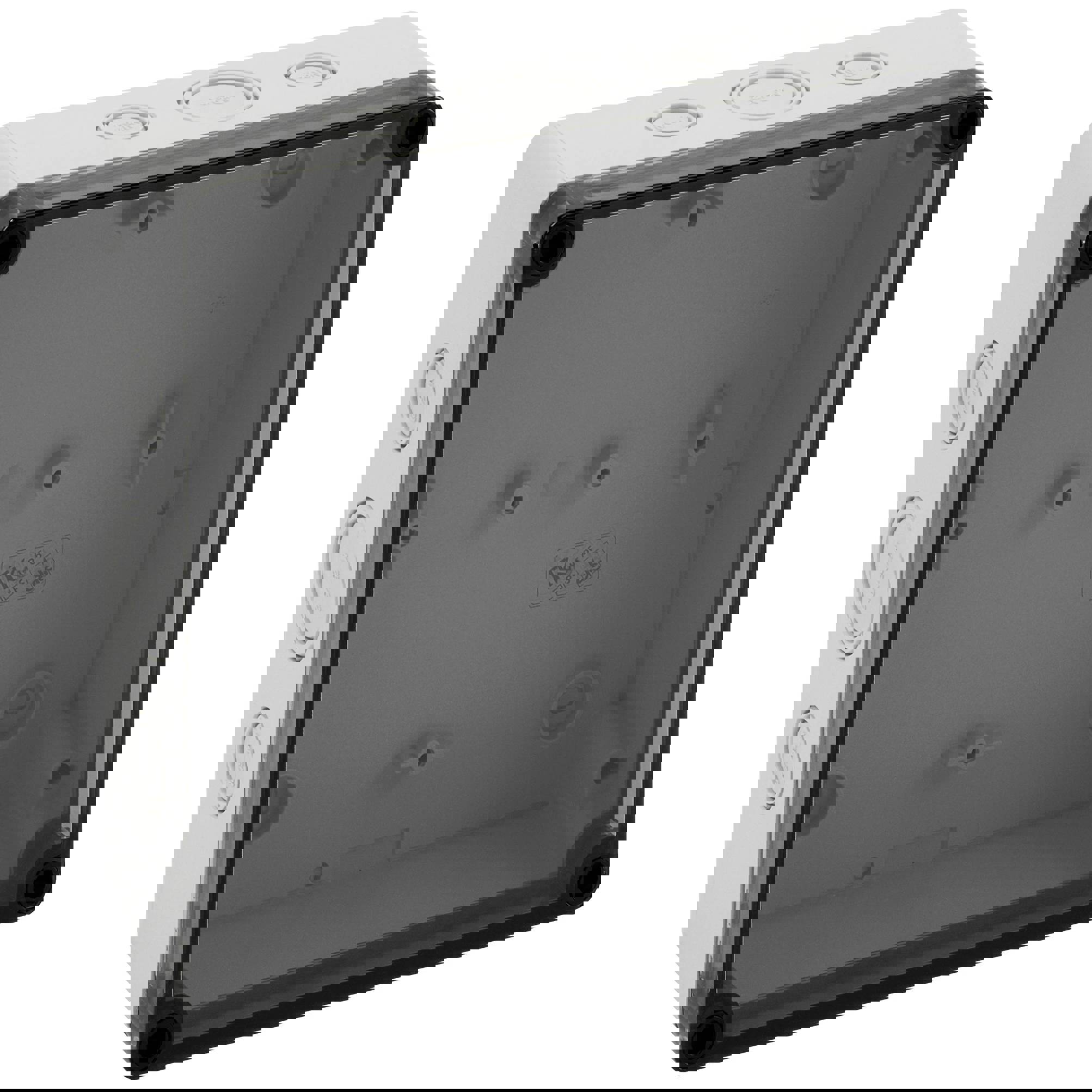 Installations-Gehäuse TK PS 1818-6f-tm 10601301 Polycarbonat & Polystyrol (EPS) 182 x 180 x 63 mm IP66 mit Transparentem Deckel & Vorprägungen - Spelsberg