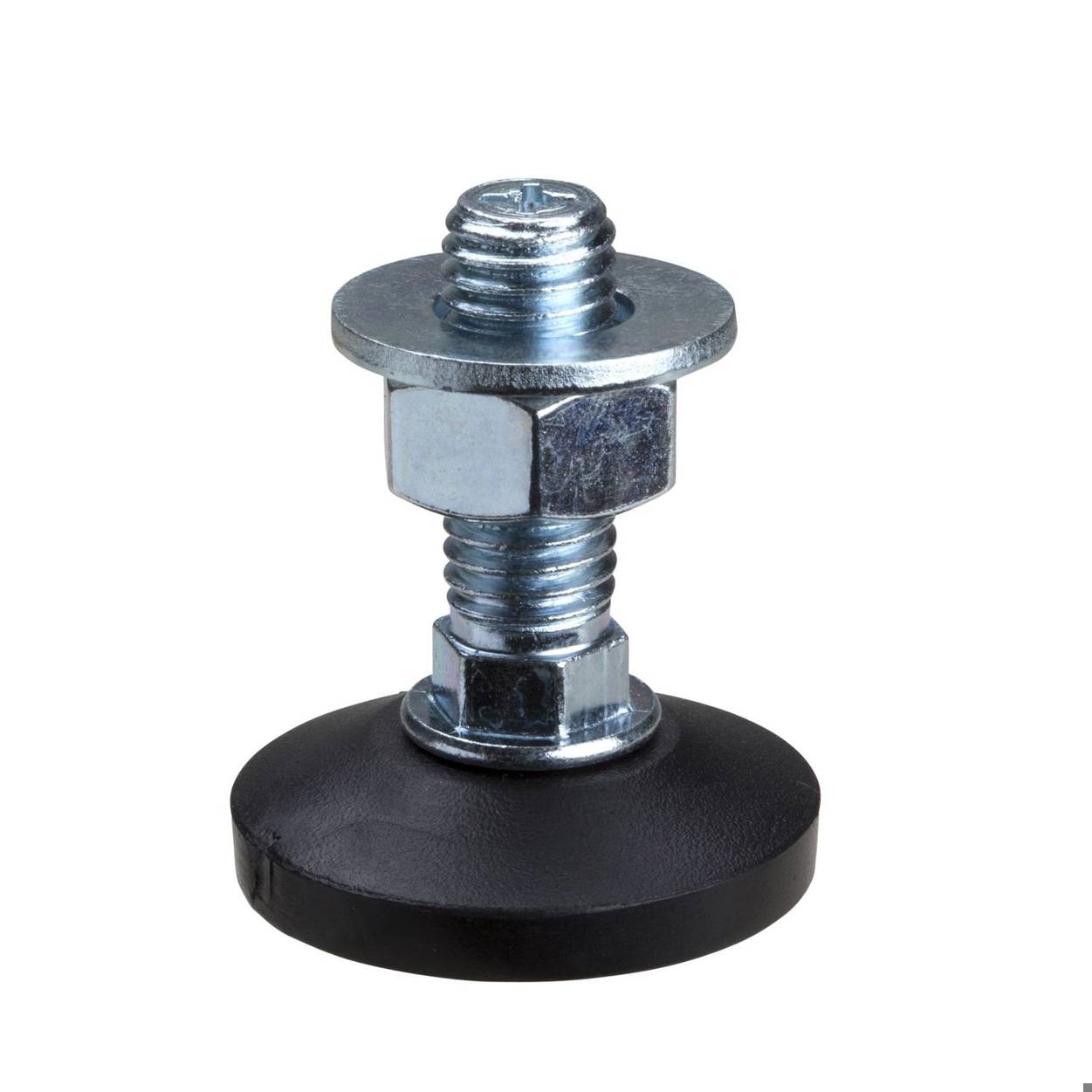 Actassi | NSYPNVDA | Hochwertiger Nivellierfuß aus Stahl - M12, 40x40x140mm | Schneider Electric