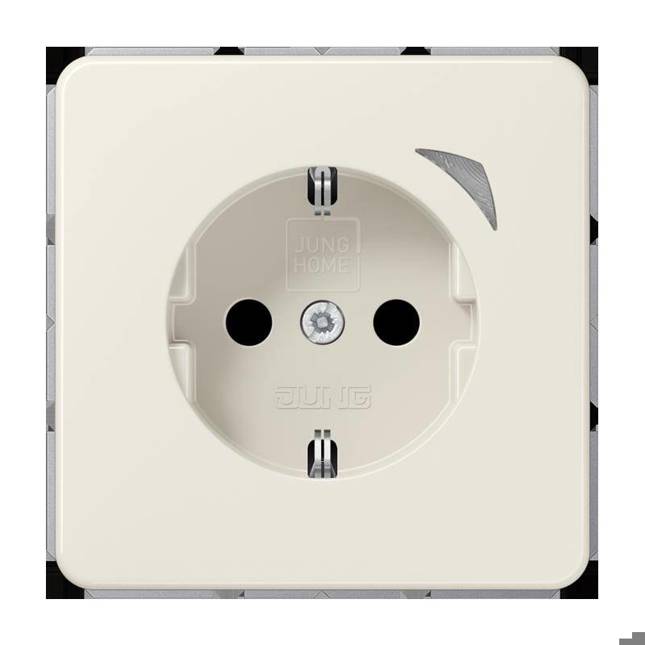 Steckdose SCHUKO Home Modell Weiß Hausautomatisierung - Jung