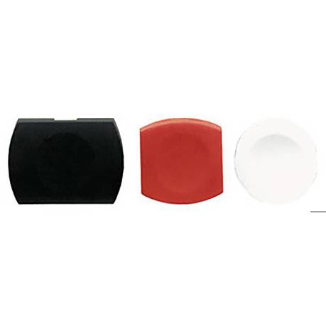 Abdeckplatte ZB6YDA5 flach, 16mm, 10 St. (Gelb) Schneider Electric