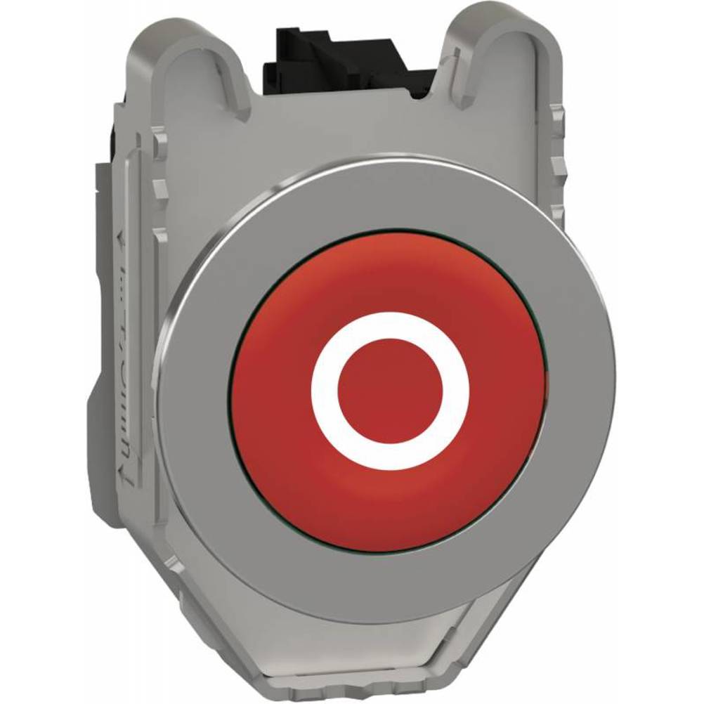 Drucktaster XB4FA4322 rückstellbar - Schraubklemme & Chrom Gehäuse - Schneider Electric