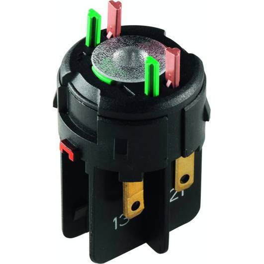 FS 1.20.126.303/9000 Kontaktelement mit 1 Öffner & 1 Schließer, 250V, Flachstecker 2.8mm Anschluss, -25°C bis +70°C, 10 Stück, RAFI