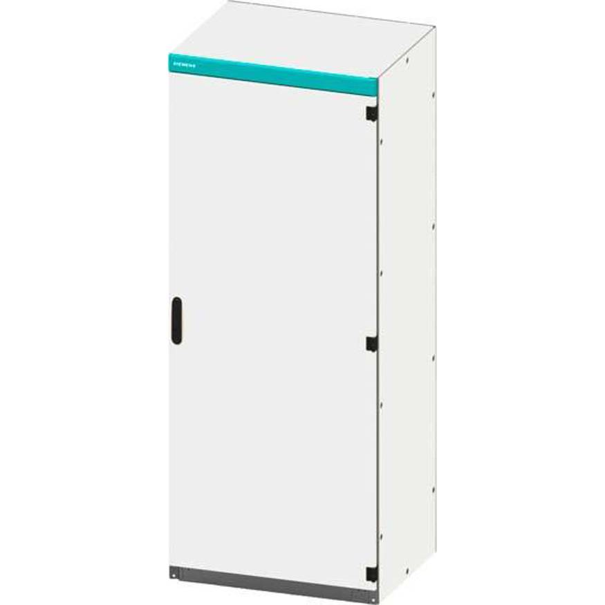 Schaltschrank 8MF1048-3BS4, Modellnummer 8MF1048-3BS4, Stahl Grau mit pulverbeschichteter Oberfläche, 400x2000x800mm – Siemens