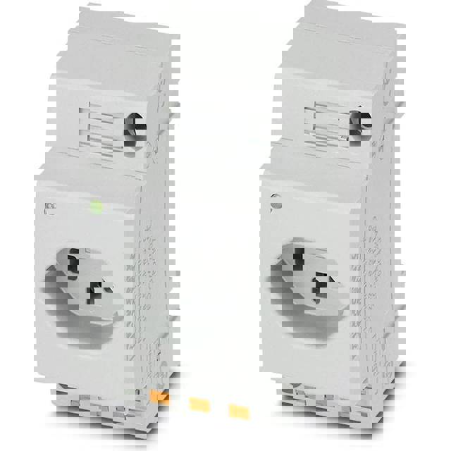 Schaltschrank-Steckdose EO-J/PT/LED mit Push-In-Klemme aus PA (60mm x 45mm) 16A 250V/AC - Phoenix Contact
