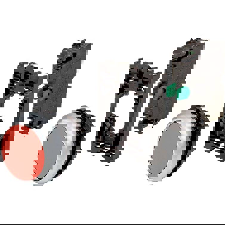 Drucktaster M22-D-R-K10-BVP IP67 rund Ø22mm rot Kunststoff - Eaton